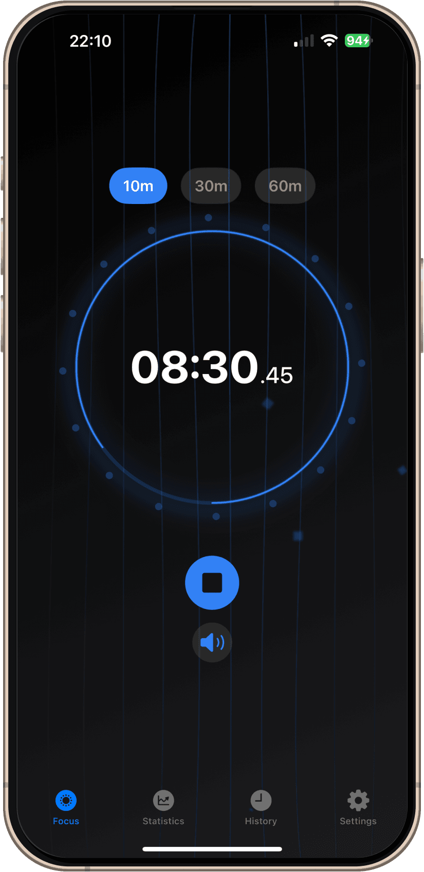 Temparam App Dark